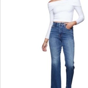 Good American Curve Straight Blue 190 Jeans | 6 (28)